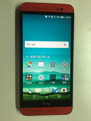 HTC One E8 M8SX 〈 4G LTE、5吋、1300萬畫素、四核心 外觀狀況好〉