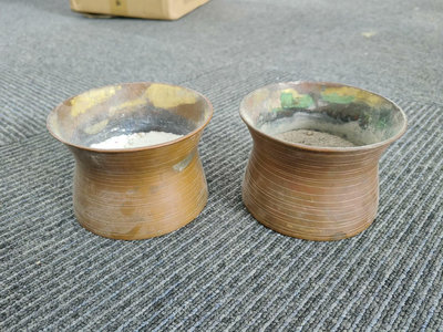 老純銅香爐日本回流物