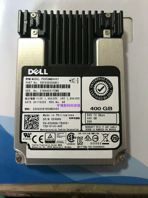 DELL 05VHHG 400G SSD SAS 12Gb 2.5寸PX05SMB040Y 400GB固態硬碟