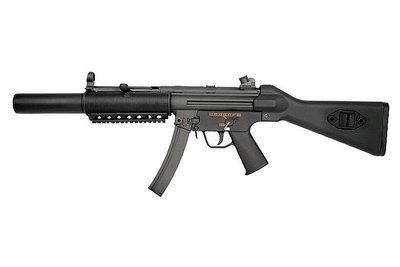 [01] BOLT SWAT MP5 SD5 衝鋒槍 滅音管版 EBB AEG 電動槍 黑 獨家重槌系統 唯一仿真後座力