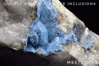 晶遇良緣~水晶包藍矽銅礦0317