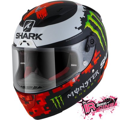 ♚賽車手的試衣間♚ Shark® Race-R Pro Lorenzo Monster 2018 碳纖維