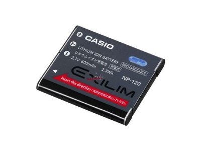 (TOP 3C)全新公司貨 CASIO 原廠電池/np-120/適用 EX-ZS35 /zs27(有實體店面)