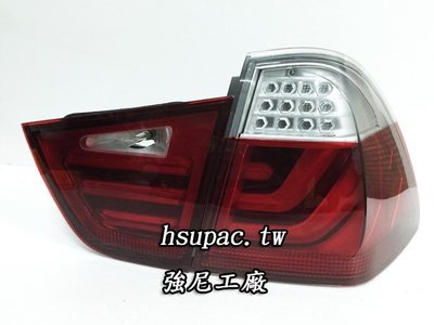 ☆☆☆強尼工廠☆☆☆全新寶馬 BMW E91 09 10 11 12年 紅白LED尾燈