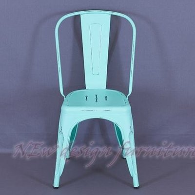 【N D Furniture】台南在地家具-質感工業風仿舊磨砂復刻鐵椅/餐椅/咖啡椅/星巴克/餐廳(三色可挑)BG