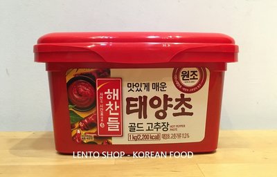 LENTO SHOP - 韓國 CJ 韓國辣椒醬 辣椒醬 辣醬 고추장 Gochujang  1公斤