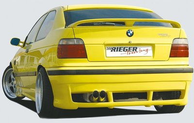 【樂駒】RIEGER BMW 3series E36 rear skirt 後下巴 後下擾流 外觀 空力 套件