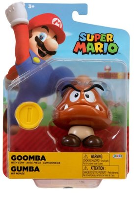 任天堂4吋公仔 Goomba 栗寶寶 蘑菇 超級瑪利歐4吋公仔 瑪利歐4吋公仔 W24 瑪利歐 Super Mario