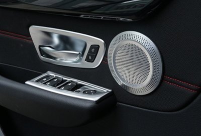 歐力車飾~寶馬 BMW 2016年 X1 喇叭裝飾圈 X1 音響喇叭裝飾框 F48 喇叭裝飾圈 F48 車門喇叭裝飾框