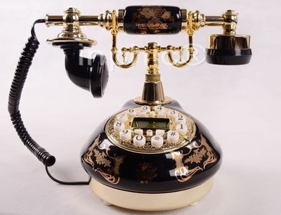 INPHIC-特價陶瓷懷舊電話機歐式田園懷舊電話機時尚創意家用電話機