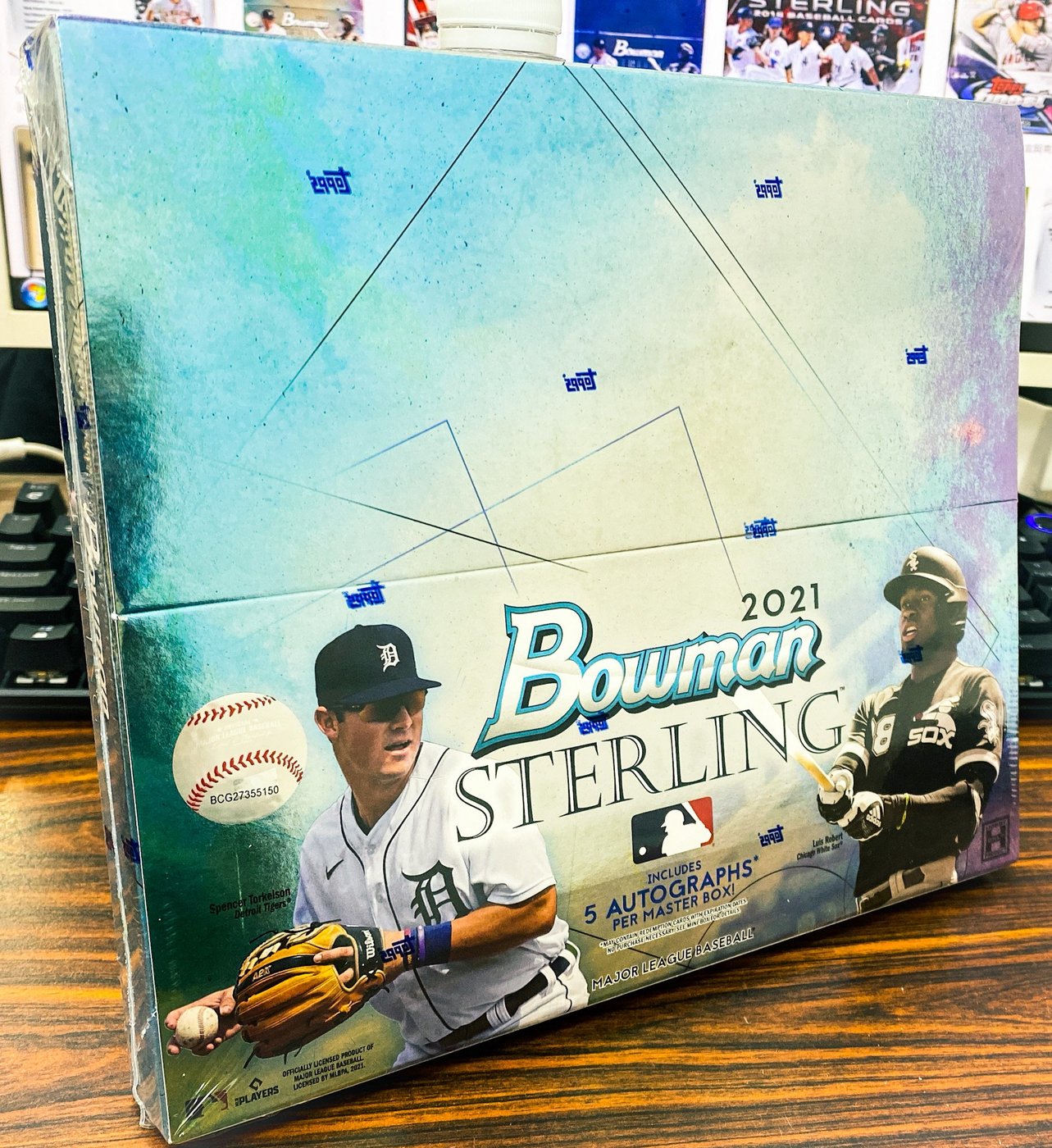 2021 Topps Bowman スターリング ベースボール ホビーボックス-