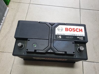 (二手中古電池) BOSCH 58035 (58014)歐規80AH 免保養汽車電池 數值漂亮，品項優 歐系車專用