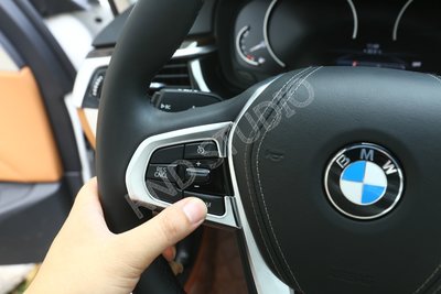 ⚡️ BMW G30 G31 5系 方向盤 框 按鍵 撥片 外框 防護 防刮 鍍鉻 520 530 535 540