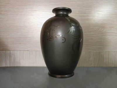 日本銅花瓶926
