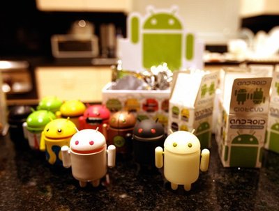 Google 安卓機器人 android 公仔首版系列第一代套裝 series 1