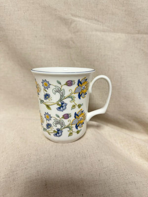 中古英國名瓷MINTON骨瓷馬克杯 咖啡杯