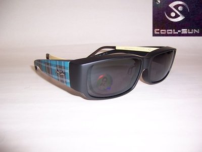 光寶眼鏡城(台南)COOL SUN外蓋式偏光太陽眼鏡(抗眩反光)*您原框再戴上此款8203/G1