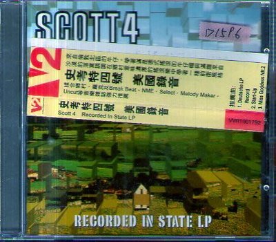 *愛樂嚴選3000*SCOTT 4 / RECORDED IN STATE LP 二手 D1596 (附側標)