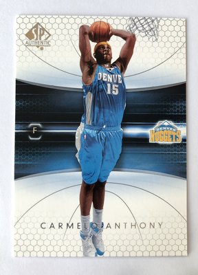 [NBA]2005 UPPER DECK SP Authentic - Carmelo Anthony- 球員卡#19