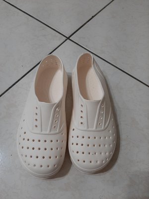 台灣製造 防水洞洞鞋 小白鞋 懶人鞋 童鞋