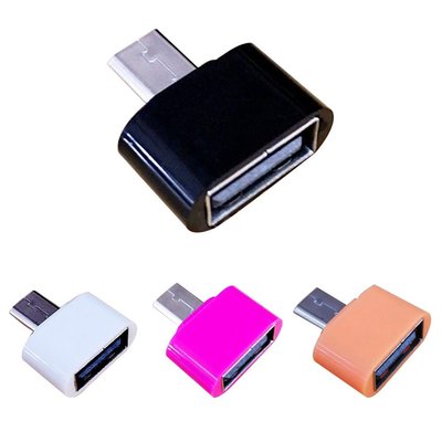 特惠1元購【時光閣】☞安卓手機otg轉接頭 Micro轉USB2.0 接頭