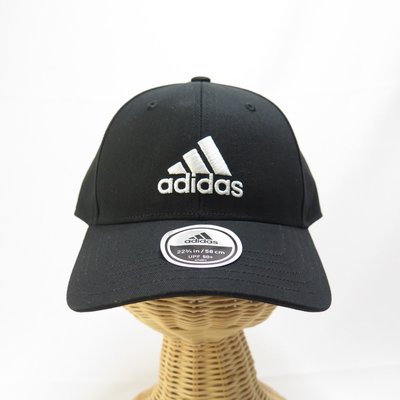 ADIDAS BBALL CAP COT 老帽 棒球帽 青少年/男/女帽圍 FK0891 黑 後可調【iSport】