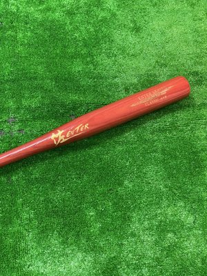 棒球世界全新佐enter白樺木壘球棒特價紅色薄漆金LOGO實心版本實心棒CH7
