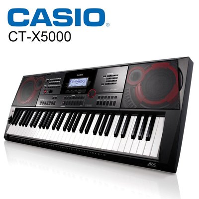 小叮噹的店 CASIO CT-X5000 61鍵電子琴 中高階電子琴