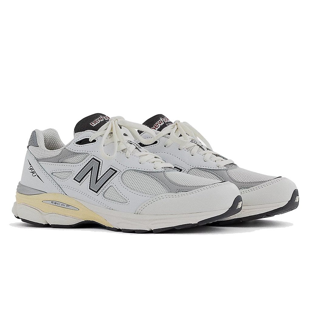 A-KAY0】NEW BALANCE X TEDDY SANTIS【M990AL3】SEA SALT 美國製白灰