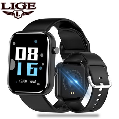 現貨手錶腕錶LIGE利格通用款智能手錶多功能智能手環計步血壓心率檢測防水手錶