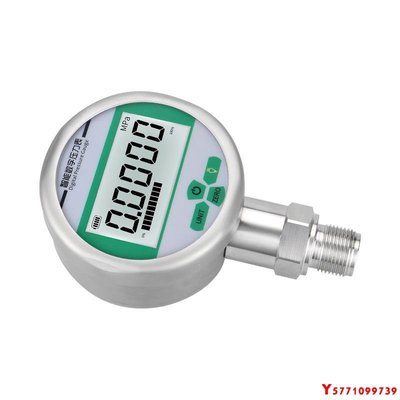 智能數顯壓力表YS80BF不銹鋼耐震數字真空表水壓液壓氣壓油壓1.6MY9739