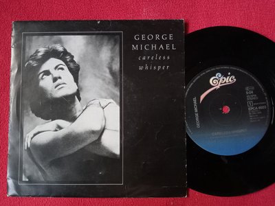 原版七吋單曲/George Michael：Careless Whisper/冠軍抒情單曲/NM-