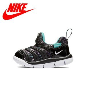 【鞋印良品】Nike Dynamo Free TD AA7217003 黑藍 毛毛蟲鞋 滿版笑臉 小童學步鞋 保證公司貨