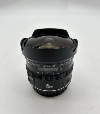 【一番3C】佳能 Canon EF 15mm f/2.8 Fisheye 恒定光圈 二手鏡頭 超廣角 全幅魚眼鏡頭