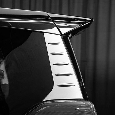 豐田 Alphard Vellfire 配件 2015 2021 AGH30 後窗運動蓋 C 支柱模型車配件