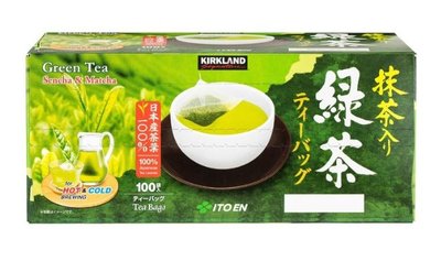 好市多代購-Kirkland Signature 科克蘭 日本綠茶包 1.5公克 X 100入/組