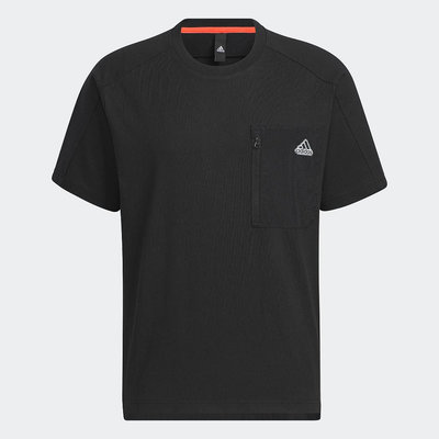 Adidas TECH短袖上衣 T裇 休閒衣 品牌服 百搭款 黑色 寬鬆 IA8141