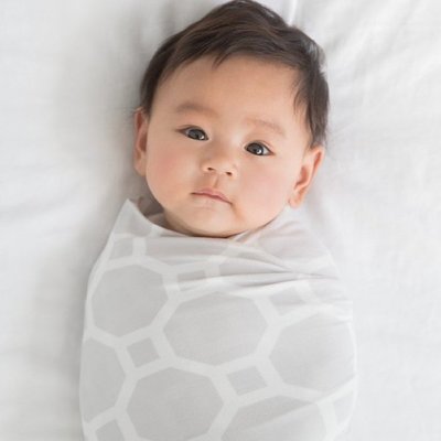 ♡NaNa Baby♡ 美國Little Giraffe 輕柔透氣棉紗寶寶包巾 (禮盒款)