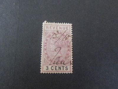 【雲品8】英國Great Britain Revenue 3c Queen Victoria 庫號#B501 17333