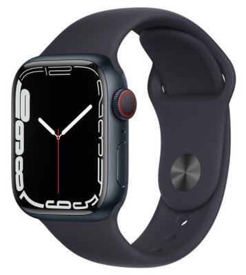 【正3C】全新附發票蘋果Apple Watch S7 LTE 45mm 鋁金屬 運動型錶帶 現貨~