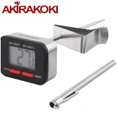 正晃行 AKIRA DT-200 電子數位速顯 溫度計(附矽膠套)︱咖啡貨櫃