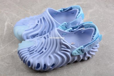 Salehe Bembury x Crocs Polle x Clog "Blue" 潮流指紋運動涼鞋 藍色