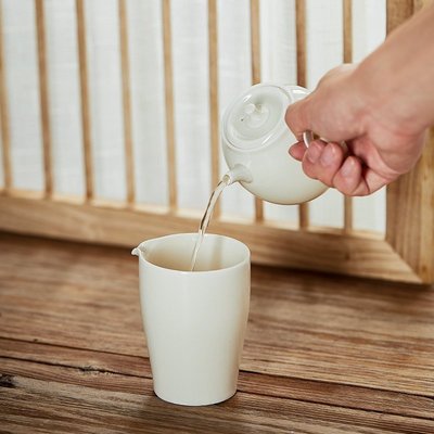 草木灰釉茶具套組景德鎮陶瓷家用中式簡約功夫茶具泡茶套裝