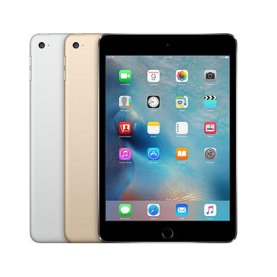 （完美品質）Apple iPad mini 4代 8吋 128GB二手玻璃貼 皮套  全配Wi-Fi 64GB