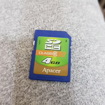 SD 記憶卡 4GB Card 4gb