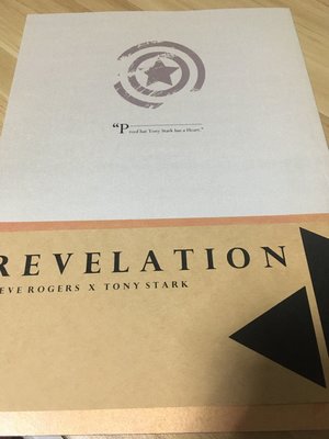 【二手】Revelation (MARVEL同人誌/盾鐵)