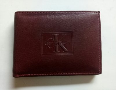 cK 卡文克萊 calvin klein 名片夾/信用卡夾 genuine leather