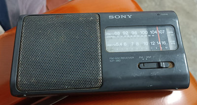 SONY_ICF-380 _ FM/AM收音機/2手