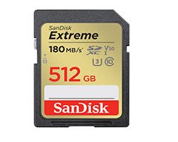 SanDisk Extreme 512GB SDXC UHS-I/V30/U3/C10 影相儲存記憶卡【風和資訊】