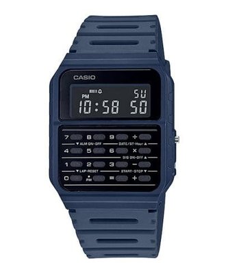 【威哥本舖】Casio原廠貨 CA-53WF-2B 經典計算機錶 藍色款 CA-53WF